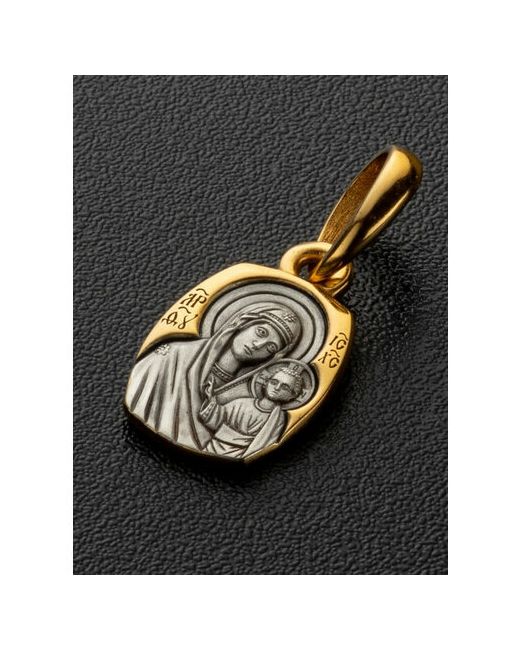 Ангельская925 Подвеска кулон на шею серебро Казанская Икона Божией Матери 8989