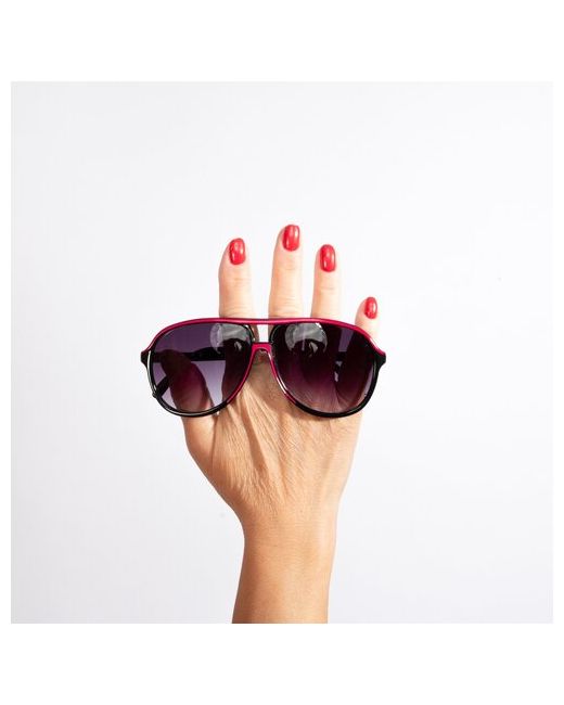 Xoomvision Солнцезащитные очки круглые с защитой от УФ для красный