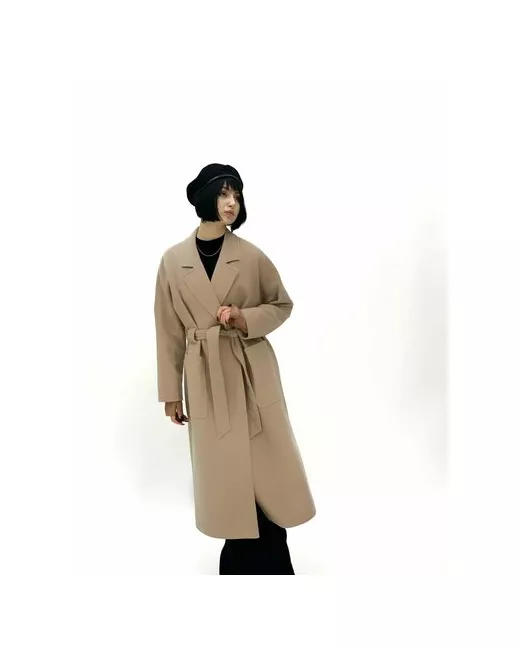 Modetta-style Пальто демисезонное силуэт прямой удлиненное размер 54