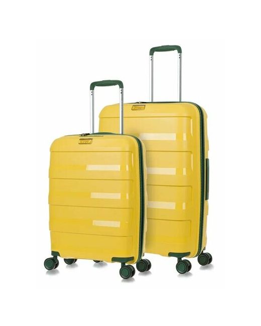 L'Case Комплект чемоданов Monaco 2 шт. водонепроницаемый 82 л размер