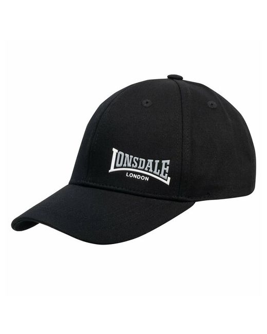 Lonsdale Бейсболка Кепка Enville черная демисезон/лето размер 56-59 черный