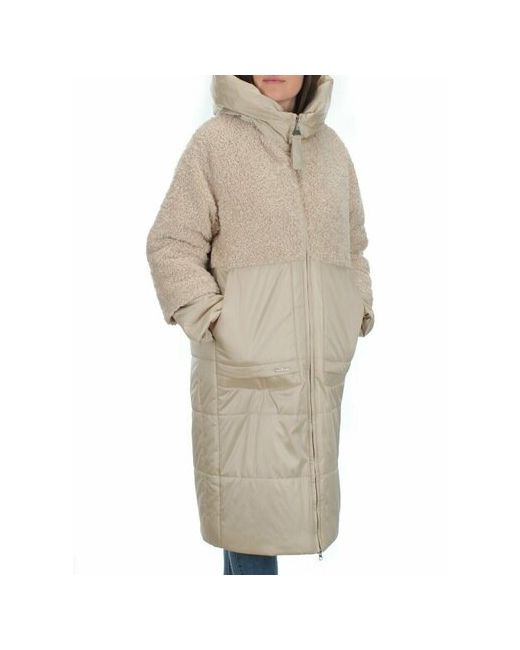 Не определен куртка зимняя силуэт свободный манжеты отделка мехом капюшон несъемный мех карманы подкладка стеганая внутренний карман размер 54