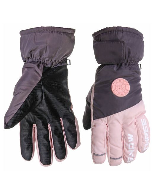Sportage Перчатки подкладка карманы регулируемые манжеты размер розовый