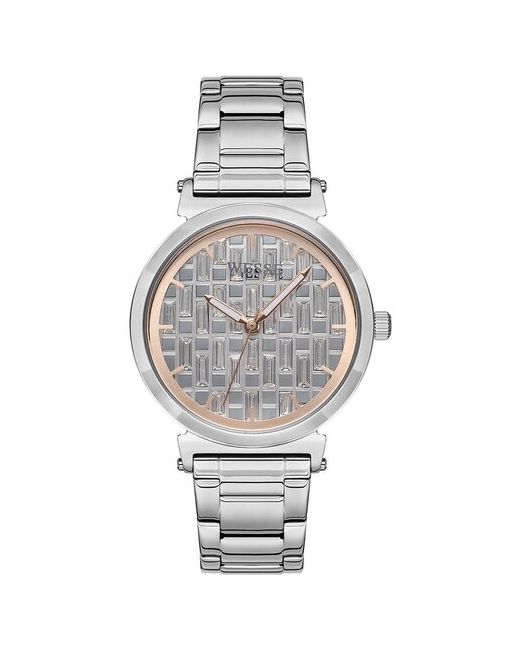 Wesse Наручные часы Часы наручные WWL109801 Кварцевые 38 мм серебряный