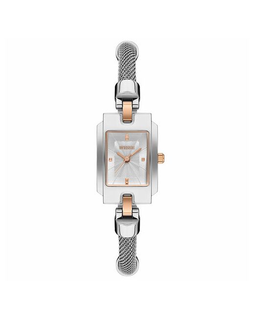 Wesse Наручные часы Часы наручные WWL110504 Кварцевые 30 мм серебряный