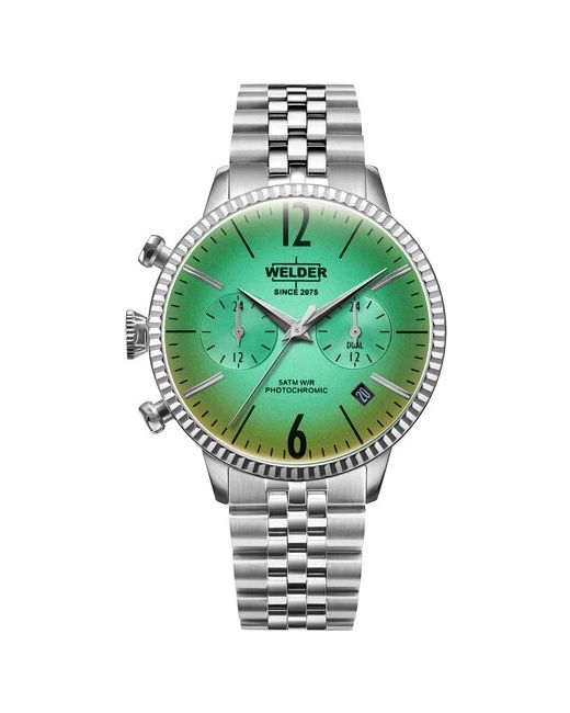 Welder Наручные часы Часы наручные WWRC647 Кварцевые 38 мм серебряный