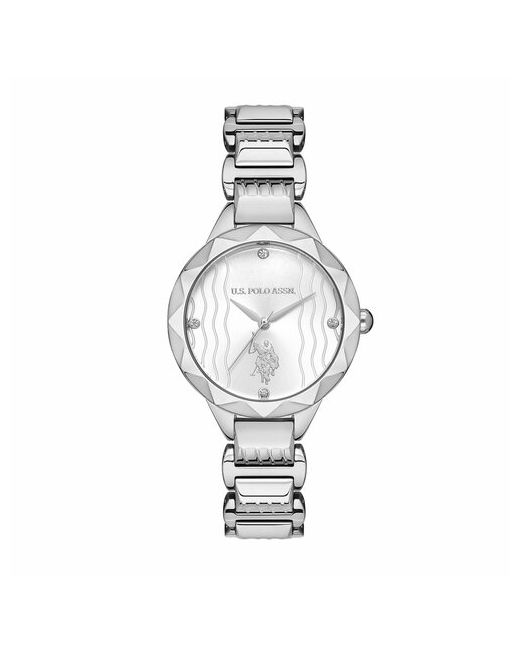 U.S. Polo Assn. Наручные часы U.S. POLO ASSN. Часы наручные USPA2046-04 33 мм серебряный