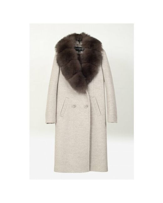 Margo Пальто-халат демисезонное демисезон/зима шерсть силуэт прямой удлиненное размер 44-46