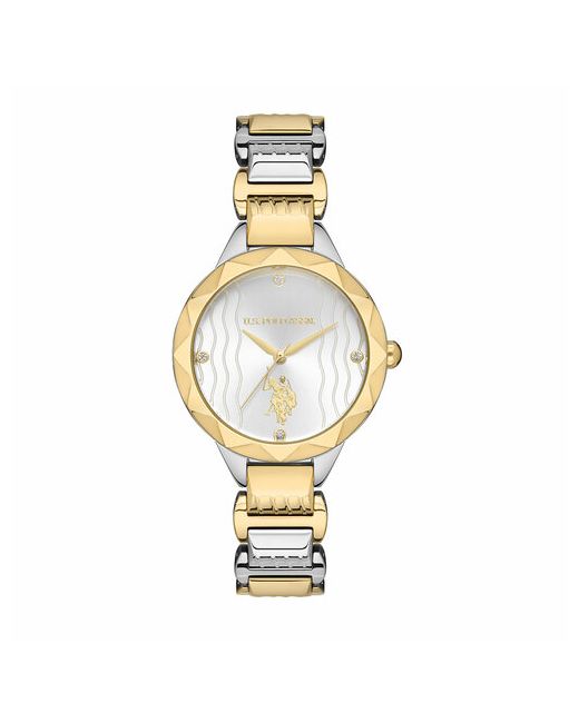 U.S. Polo Assn. Наручные часы U.S. POLO ASSN. Часы наручные USPA2046-05 33 мм желтый