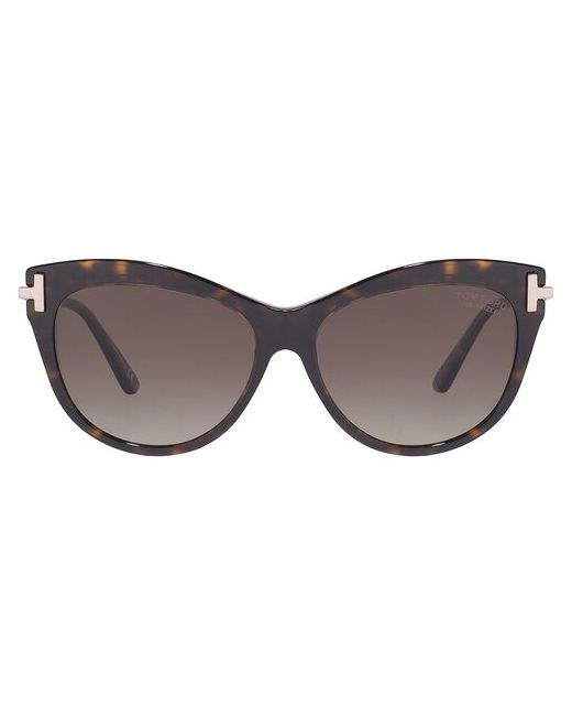 Tom Ford Солнцезащитные очки 821 52H бабочка оправа градиентные с защитой от УФ для