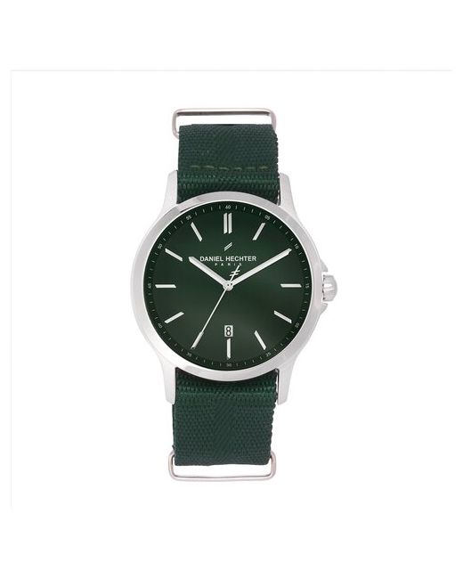 Daniel Hechter Наручные часы Часы наручные DHG00203 Кварцевые 42 мм серебряный зеленый