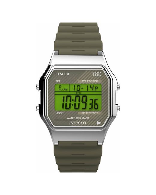 Timex Наручные часы Часы наручные унисекс TW2V41100 Кварцевые 34 мм серебряный