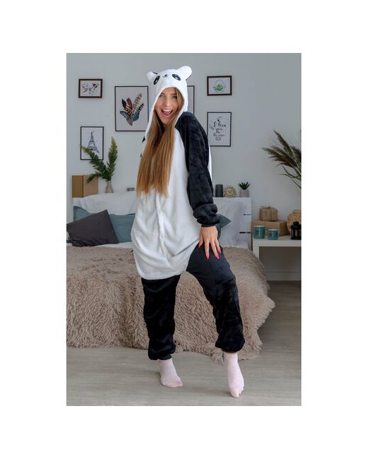 Пижамки Shop Кигуруми Панда размер черный