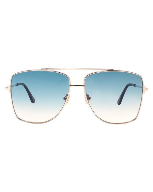 Tom Ford Солнцезащитные очки 838 28W Reggie авиаторы оправа с защитой от УФ градиентные для