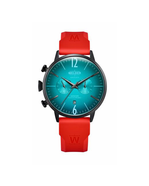 Welder Наручные часы Часы наручные WWRC521 Кварцевые 45 мм красный черный