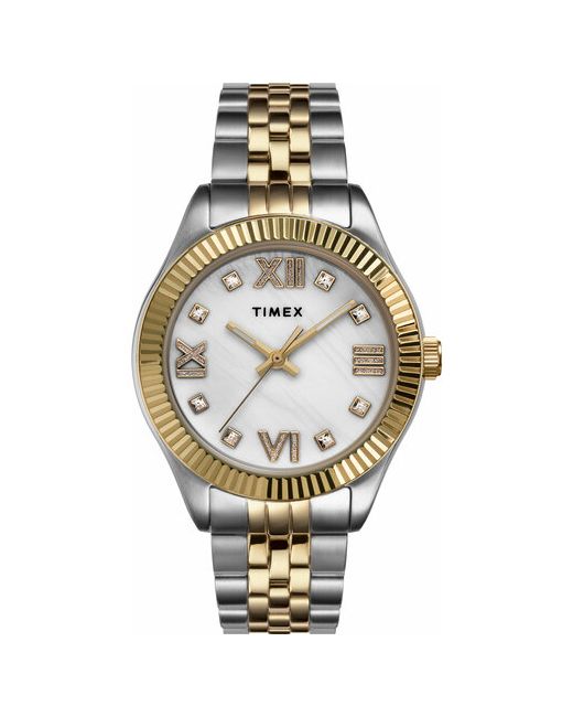 Timex Наручные часы Часы наручные TW2V45600 Кварцевые 34 мм серебряный