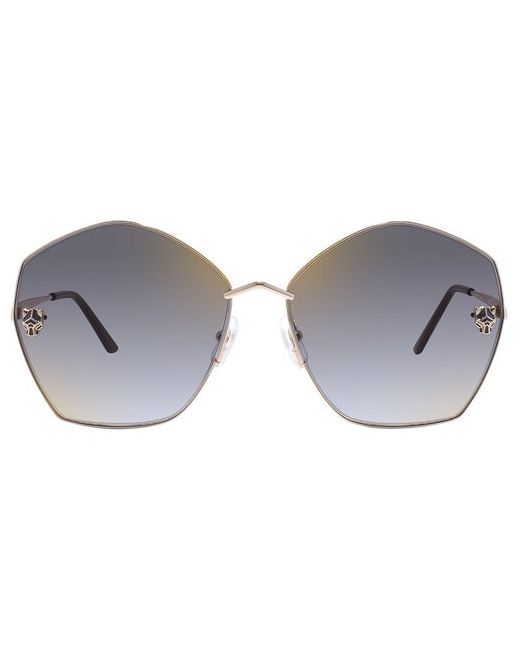 Cartier Солнцезащитные очки 0356S 001 фигурные оправа с защитой от УФ для мультиколор
