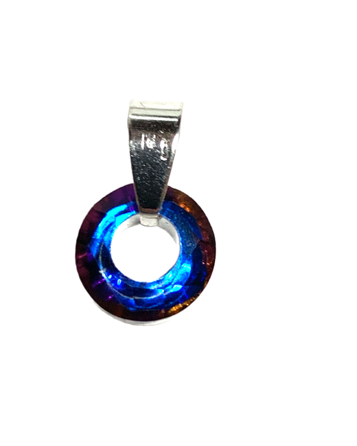 My Lollipop Подвеска с кристаллом Swarovski Ring 8 мм сине-фиолетовый/серебро