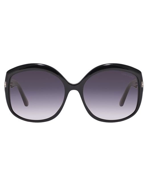 Tom Ford Солнцезащитные очки 919 01B овальные оправа градиентные с защитой от УФ для
