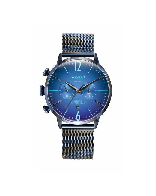 Welder Наручные часы Часы наручные WWRC1015 Кварцевые 47 мм синий