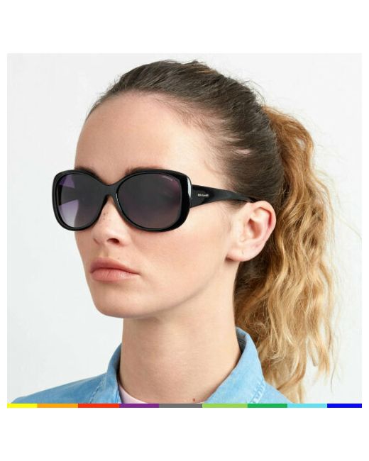 Polaroid Солнцезащитные очки P8317KIH прямоугольные оправа с защитой от УФ устойчивые к появлению царапин поляризационные для