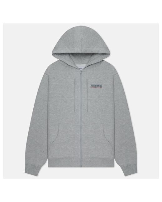 thisisneverthat Толстовка cp international logo zip hoodie силуэт прямой размер