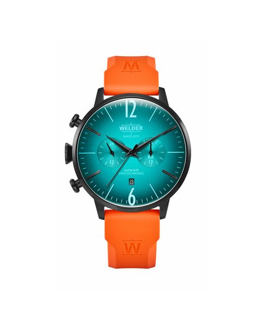 Welder Наручные часы Часы наручные WWRC1021 Кварцевые 47 мм оранжевый черный