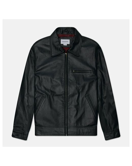 thisisneverthat куртка leather sports демисезонная силуэт прямой размер