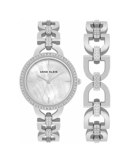 Anne Klein Наручные часы Часы 4105SVST серый серебряный