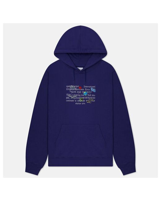 thisisneverthat Толстовка sticker hoodie силуэт прямой размер