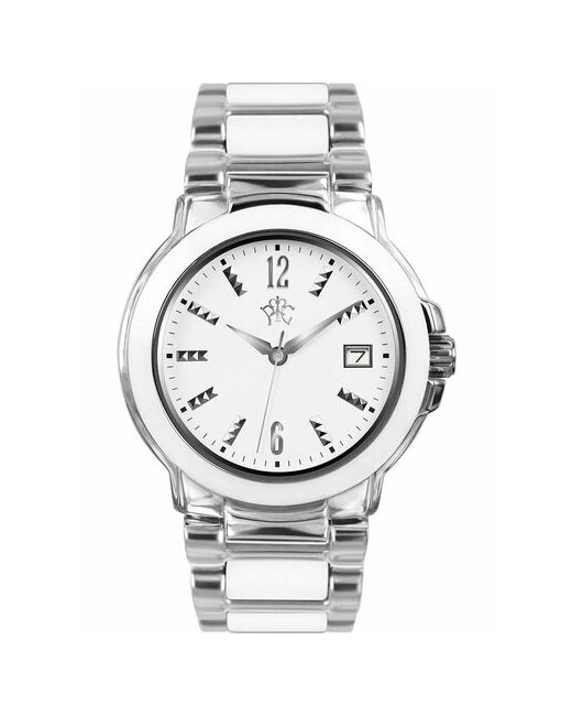 Рфс Наручные часы P660404-109W серебряный белый