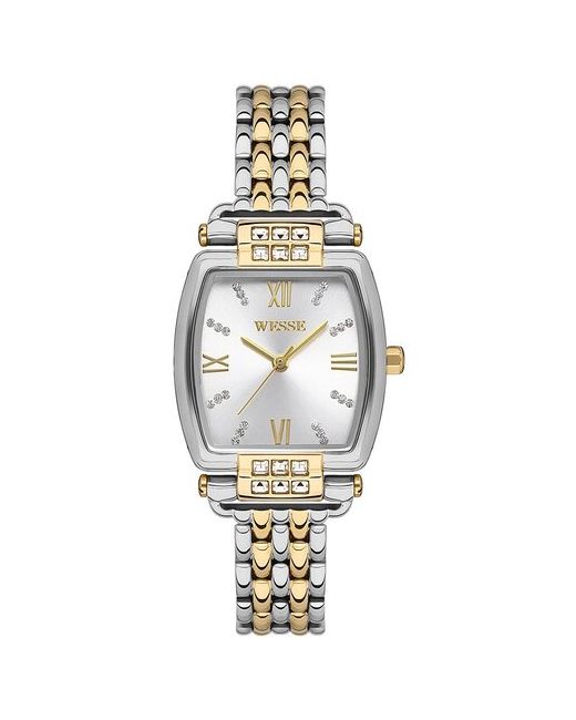 Wesse Наручные часы Часы наручные женские WWL302404 Кварцевые 36 мм серебряный