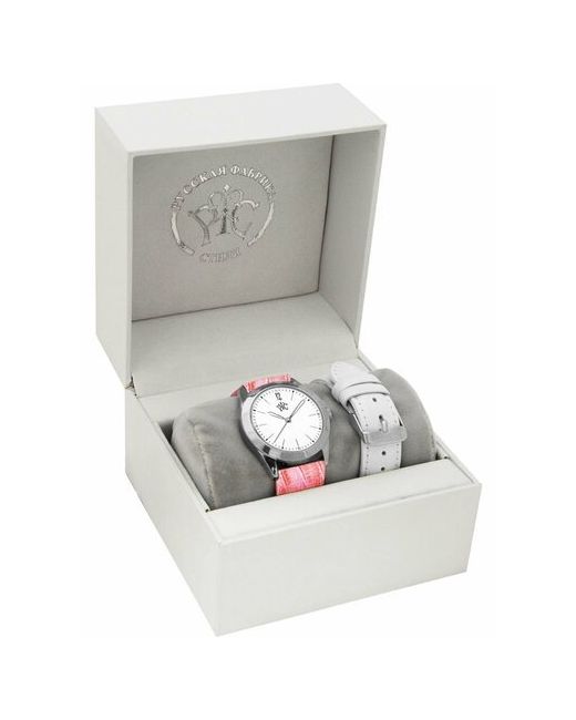 Рфс Наручные часы P045301-1/34W розовый серебряный