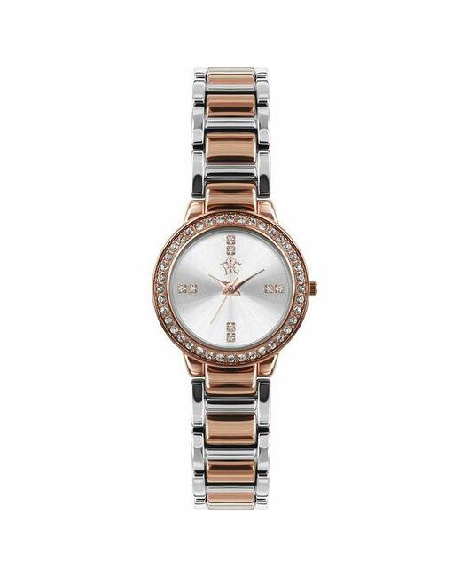 Рфс Наручные часы P1110302-154O розовый серебряный