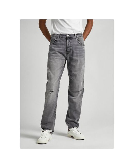 Pepe Jeans London Джинсы прямой силуэт средняя посадка размер 31/32