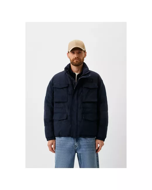 Armani Exchange куртка демисезон/зима силуэт прямой карманы без капюшона размер