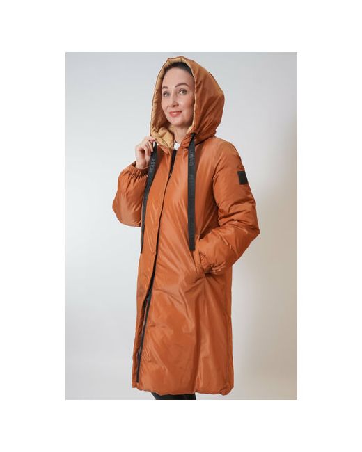 Montereggi Куртка средней длины силуэт прямой стеганый размер 44