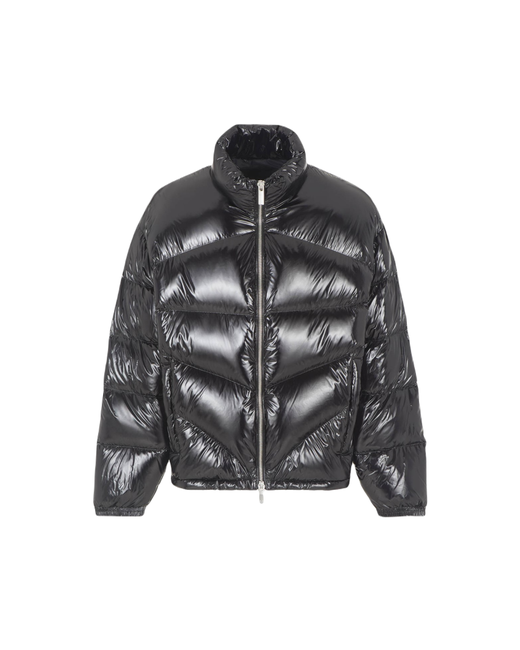 Armani Exchange куртка зимняя силуэт прямой стеганая размер