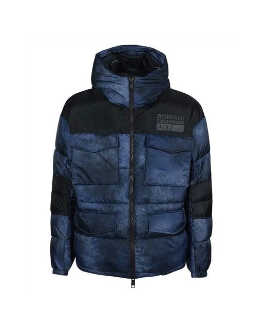 Armani Exchange куртка демисезон/зима силуэт свободный карманы капюшон размер