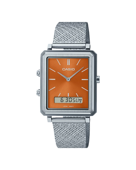 Casio Наручные часы Collection MTP-B205M-5E серебряный