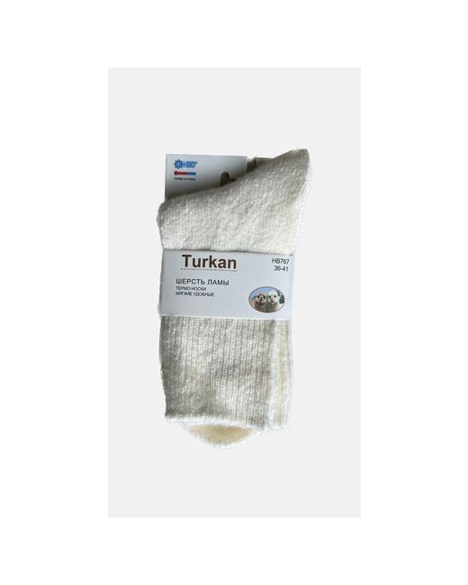 Turkan носки высокие бесшовные быстросохнущие вязаные на Новый год износостойкие размер мультиколор