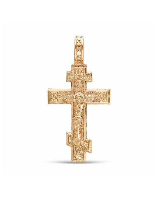 Красная Пресня Бижутерия подвеска христианский крест с распятием А5407281