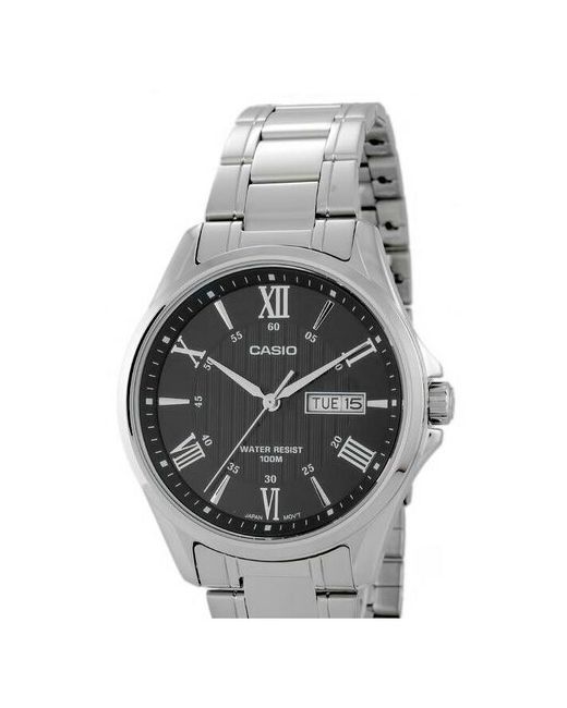Casio Наручные часы General MTP-1384D-1A черный серебряный