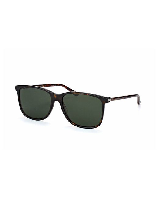 Gucci Солнцезащитные очки прямоугольные оправа металл поляризационные устойчивые к появлению царапин с защитой от УФ