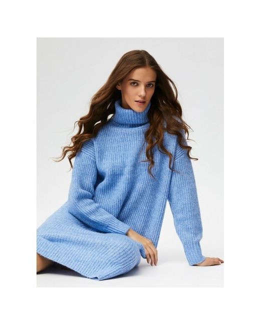 Zolla Платье-свитер повседневное миди размер