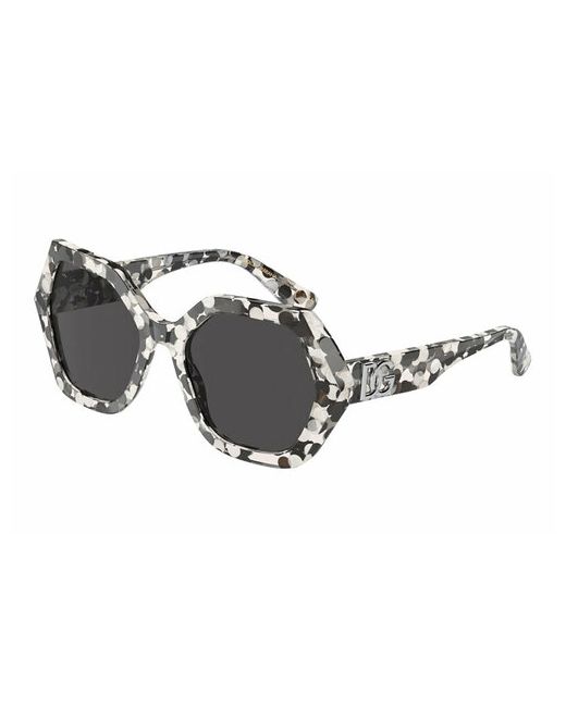 Dolce & Gabbana Солнцезащитные очки шестиугольные оправа для черный