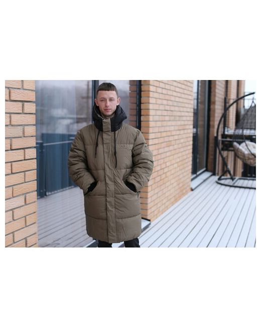 Lux куртка демисезон/зима силуэт полуприлегающий размер 44 черный