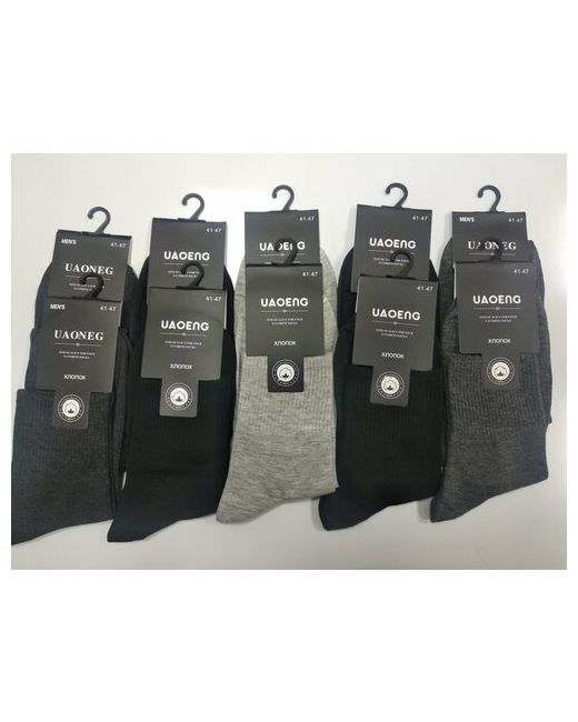 Uaoeng носки 10 пар размер черный
