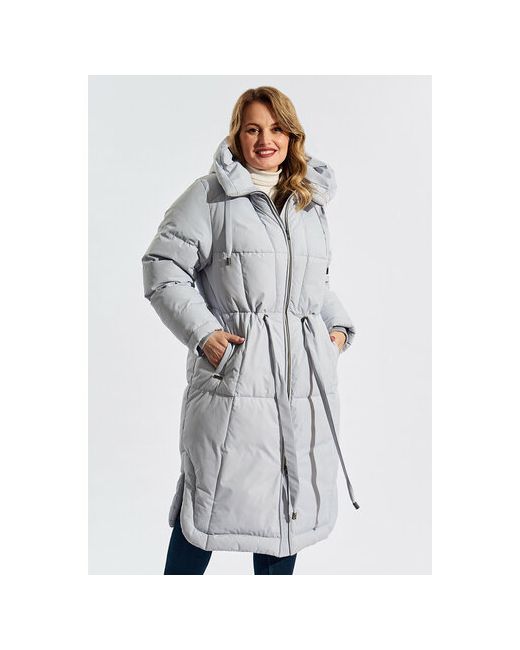 D`imma Fashion Studio куртка зимняя средней длины силуэт прямой для беременных размер 46