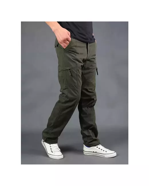 Приют Стиляги брюки размер 4XL зеленый